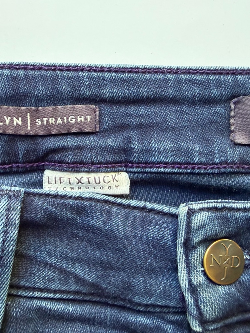 NYDJ Marilyn Straight-Leg Jeans with LiftTuck
